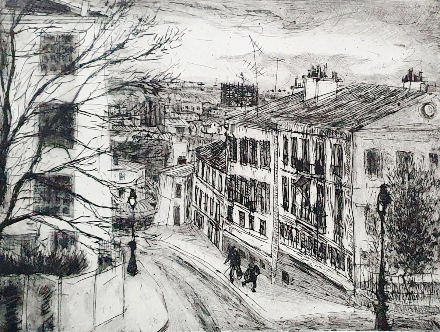 Rue du chevalier de la Barre 1967